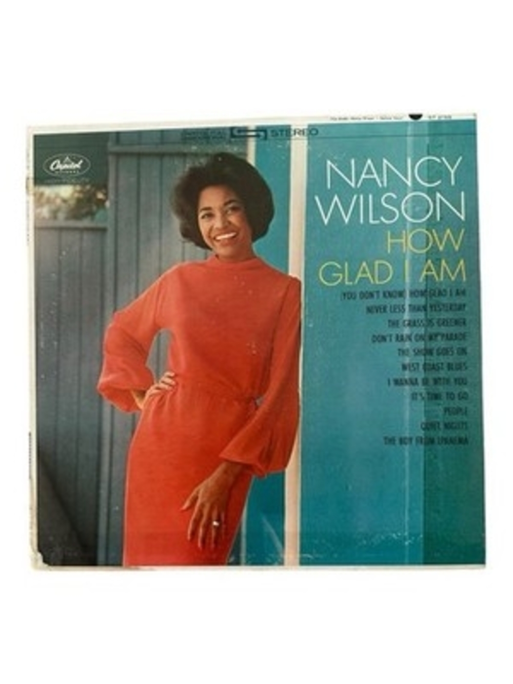 Nancy Wilson How Glad I Am Vinyl LP Capitol Stereo Jazz Vocal VG 1964 Classic